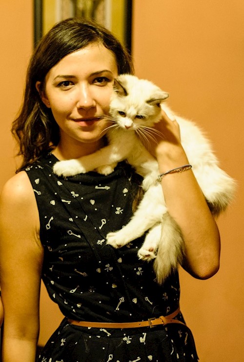 Anca- petsitter București or Pet nanny for cats 