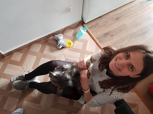 Teodora- petsitter București or Pet nanny for dogs cats 