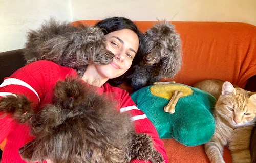 Maria-Flavia- petsitter Cluj-Napoca or Pet nanny for dogs cats 