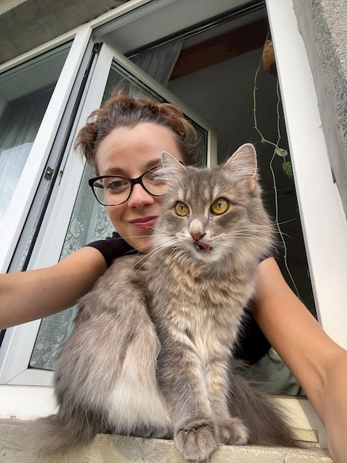 Zuzana- petsitter Cluj-Napoca vagy Állat szitter a cicák