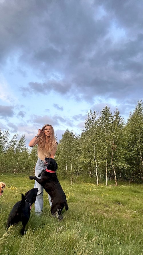 Oana- petsitter Otopeni or Pet nanny for dogs cats 