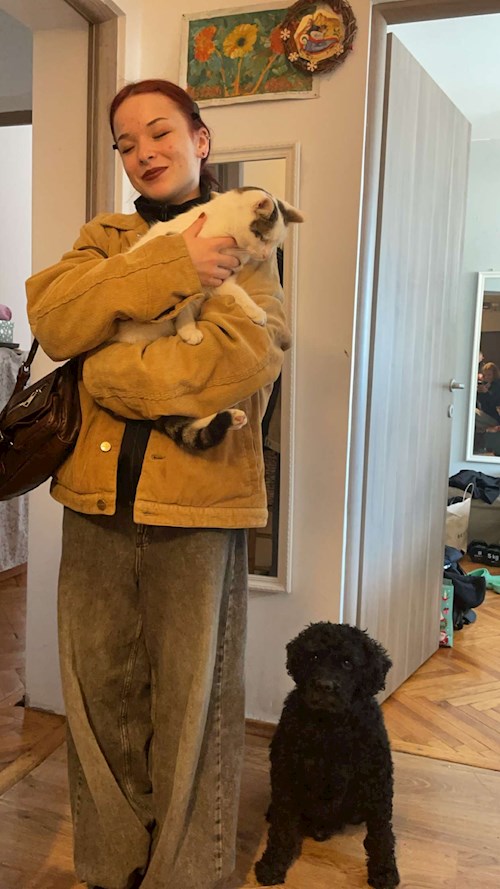 Maria- petsitter Timișoara or Pet nanny for dogs cats 