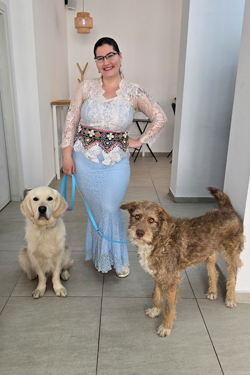 Maria- petsitter București or Pet nanny for dogs cats 