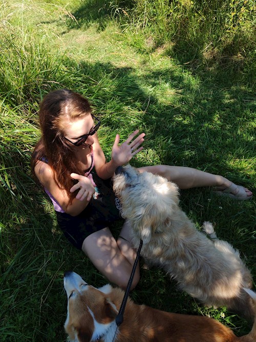 Ioana- petsitter Florești or Pet nanny for dogs cats 