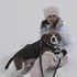 Andreea + stapan de animal de companie care a apelat la un pet sitter in loc de pensiune canina sau pet hotel